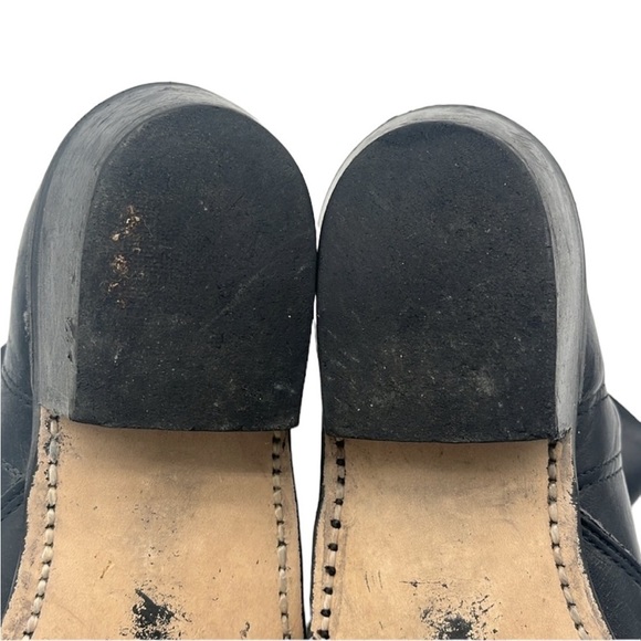 Double H Black Leather Side Zip Western Boots Men Size 10.5 BLEMISH - Picture 8 of 10